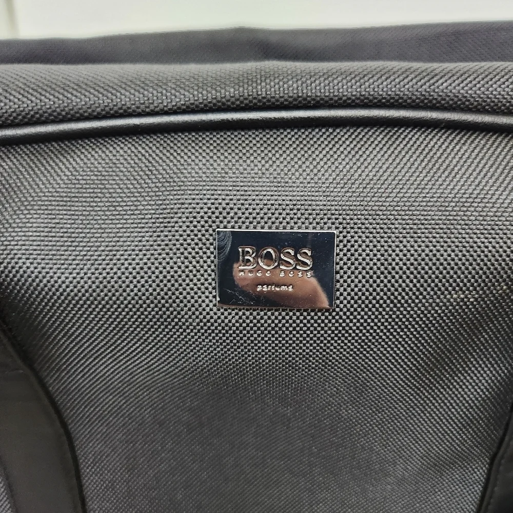 Hugo Boss Perfume Travel Bag Mens Black Medium